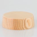 Lampen Baldachin Holz Kiefer 85x28 mm mit Zubehr-Set