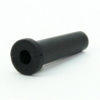 Knickschutz-Tlle Lnge 35mm Durchgang 5,5mm schwarz mit Haltewulst