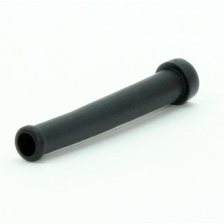 Knickschutz-Tlle Lnge 85mm Durchgang 8mm schwarz mit Haltewulst