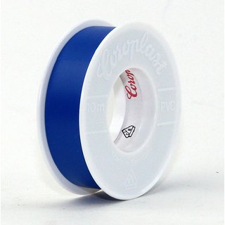 Coroplast PVC Elektro Isolierband blau Lnge 10m Breite 15mm 