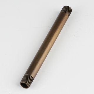 Pendelrohr antik fume Lnge 100 mm M10x1 Auengewinde beidseitig