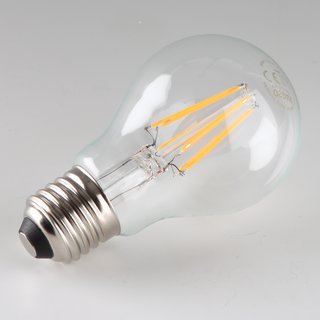 Osram LED Filament Leuchtmittel 7W 240V AGL-Form klar E27 Sockel warmwei