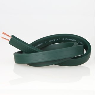 Illu-Flachkabel Illumations-kabel grn 2-adrig, 2x1,5 mm H05RNH2-F
