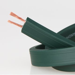 Illu-Flachkabel Illumations-kabel grn 2-adrig, 2x1,5 mm H05RNH2-F