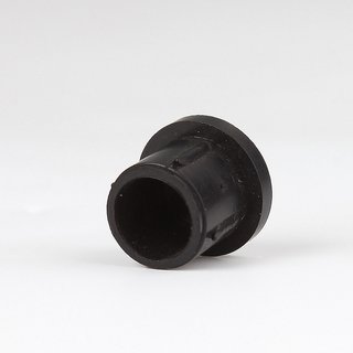 5 x Abschluss-Stopfen schwarz Rohr 8 mm auen