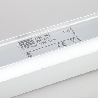 S14s Sockel Fassung silber fr 230V/120W L1000 Linestra Linien Lampe