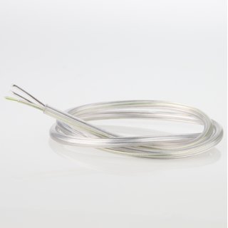 PVC Lampenkabel Rundkabel transparent 3-adrig, 3x0,75mm H03 VV-F Durchmesser 5,7mm