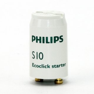 Philips S10 Ecoklick Starter fr Leuchtstofflampen 4-65W 220-240V mit Einzelschaltung
