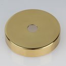 Lampen Abschlu Kaschierung Messing poliert 57x11mm mit...
