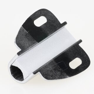 Hfele Loox Schaltergehuse mit Befestigungslaschen 12mm silberfarben