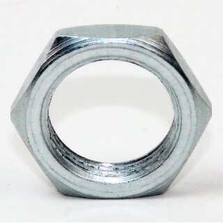 R3/8" Zoll Sechskantmutter – 22x5 mm, Metall verzinkt
