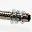 R3/8" Zoll Sechskantmutter – 22x5 mm, Metall verzinkt