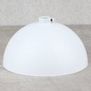 Lampen-Baldachin 50x100mm Metall wei Kugelform mit 10mm...