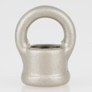 Ringnippel Metall Nickel matt 18x22mm mit M10x1 Innengewinde