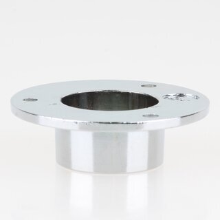 Hfele Schrankrohrlager Kleiderstangen-Halterung fr Schrankrohr rund 25mm verchromt