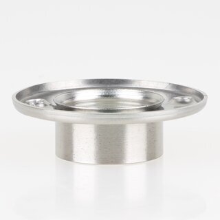 Hfele Schrankrohrlager Kleiderstangen-Halterung fr Schrankrohr rund 25mm Edelstahl
