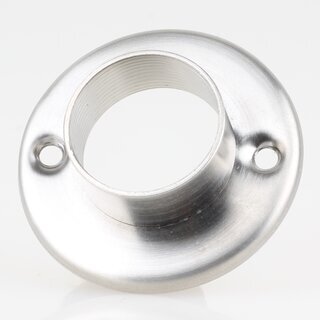 Hfele Schrankrohrlager Kleiderstangen-Halterung fr Schrankrohr rund 25mm Edelstahl