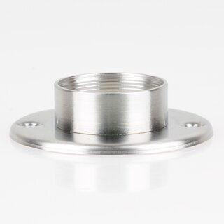 Hfele Schrankrohrlager Kleiderstangen-Halterung fr Schrankrohr rund 30mm Edelstahl