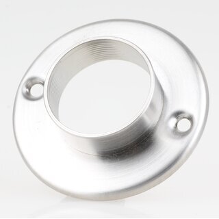 Hfele Schrankrohrlager Kleiderstangen-Halterung fr Schrankrohr rund 30mm Edelstahl