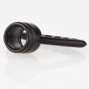 Zahnringnippel Metall schwarz lackiert M10x1 Innengewinde...