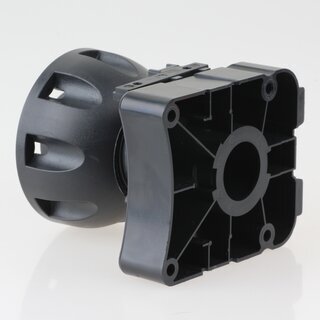 Hfele Mbel-Fu Sockelverstellfu zum Schrauben 70-98mm Kunststoff schwarz