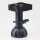 Häfele Sockelverstellfuß 140–168 mm Kunststoff schwarz mit Befestigungsplatte