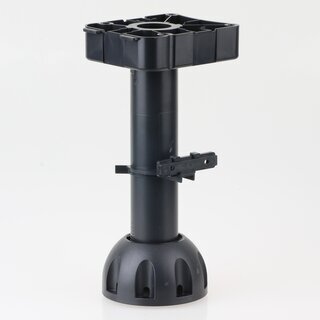 Hfele Mbel Sockelverstellfu zum Schrauben 190&ndash;218mm Kunststoff schwarz