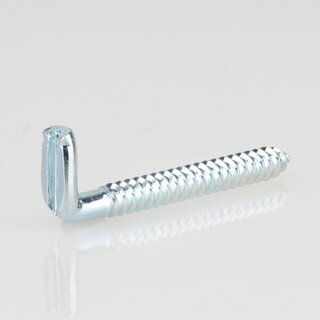 Hfele Mbel Schraubhaken fr Justierbeschlag mit Hhenverstellung 55x16mm verzinkt