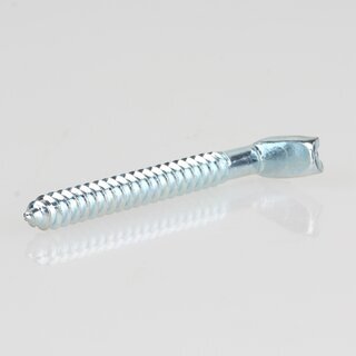 Hfele Mbel Schraubhaken fr Justierbeschlag mit Hhenverstellung 55x16mm verzinkt
