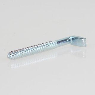 Hfele Mbel Schraubhaken fr Justierbeschlag mit Hhenverstellung 60x16mm verzinkt