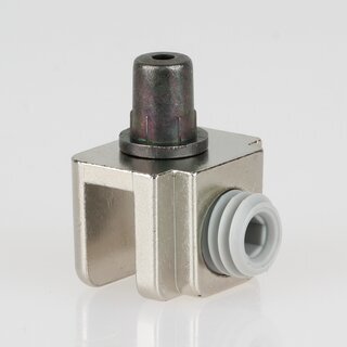 Hfele Scharnier zum Klemmen fr Glas-/Holzkonstruktionen vernickelt