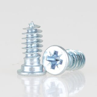 Hfele Euroschraube Varianta mit Senkkopf fr 3mm Bohrung Lnge 12,5mm