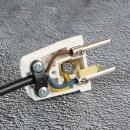 Schutzkontakt-Stecker reinweiß 250V/16A mit Schraubanschluss