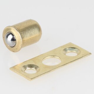 Hfele Kugelschnpper zum Einpressen 7,5x6,5mm vermessingt