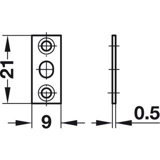 Hfele Kugelschnpper zum Einpressen 8,5x8mm vermessingt