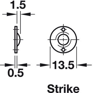 Hfele Kugelschnpper zum Eindrehen Auen 14 mm, Innen 12,6 mm