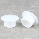 Hfele Mbel Abdeckkappe 12mm zum Eindrcken Kunststoff wei