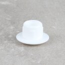 Häfele Möbel Abdeckkappe 8mm zum Eindrücken Kunststoff weiß