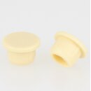 Hfele Mbel Abdeckkappe 6mm zum Eindrcken Kunststoff beige