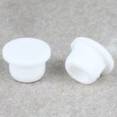 Hfele Mbel Abdeckkappe 6mm zum Eindrcken Kunststoff wei