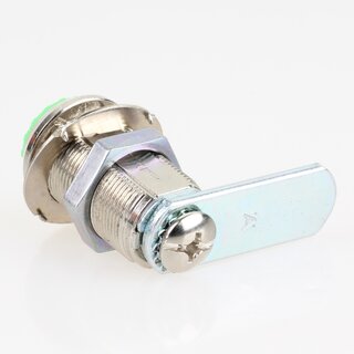 Hfele Symo Hebelverschluss Zinkdruckguss vernickelt poliert fr Trdicke 17/22 mm mit geradem Schliehebel
