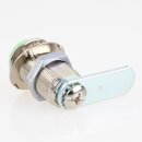 Häfele Symo Hebelverschluss Zinkdruckguss vernickelt poliert für Türdicke 17/22 mm mit geradem Schließhebel