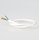 PVC Lampenkabel Rundkabel weiß 3-adrig, 3Gx0,75mm² mit integriertem Stahlseil als Zugentlastung