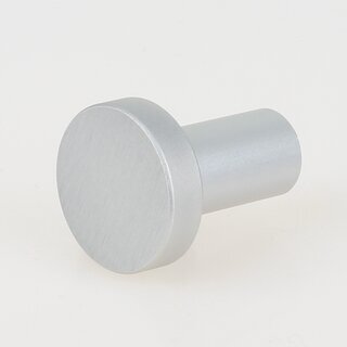 Hfele Garderobenhaken Aluminium silberfarben eloxiert