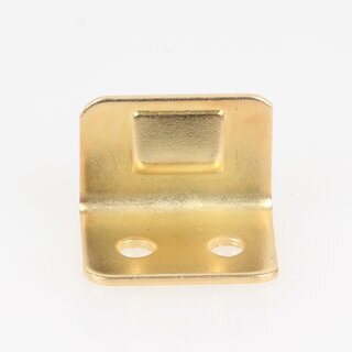 Hfele Schliewinkel mit Wulst fr Mbelriegel 17x13mm vermessingt