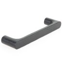 Häfele Möbelgriff Bügelgriff Holz Esche 144x35 mm schwarz gebeizt