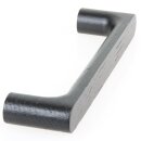 Häfele Möbelgriff Bügelgriff Holz Esche 144x35 mm schwarz gebeizt