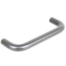 Häfele Möbelgriff Bügelgriff Edelstahl rund 104x35 mm schwarz matt