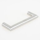 Häfele Möbelgriff Gehrungsgriff 108x35mm Edelstahl matt gebürstet rund