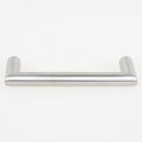 Häfele Möbelgriff Gehrungsgriff 108x35mm Edelstahl matt gebürstet rund